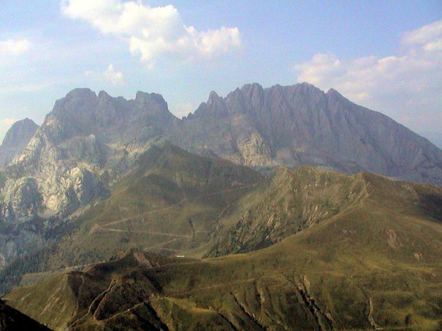 Veduta del Monte Coglians dal Monte Crostis. (foto - Mauri)